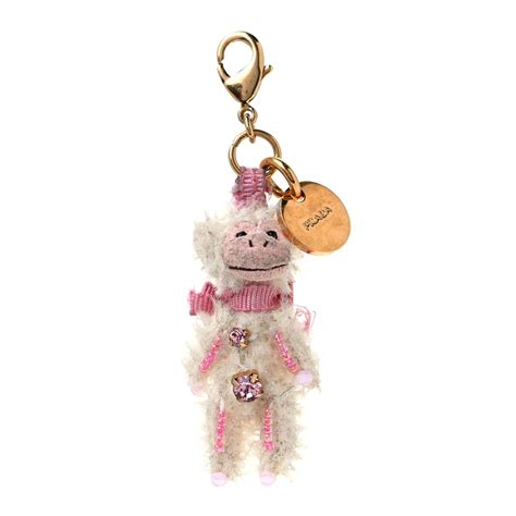 buy prada monkey keychain|Prada .